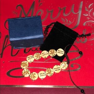 Genuine stone Chinese characters braces